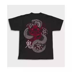 Maschera Oni Snake - Mask T -Shirt con serpente