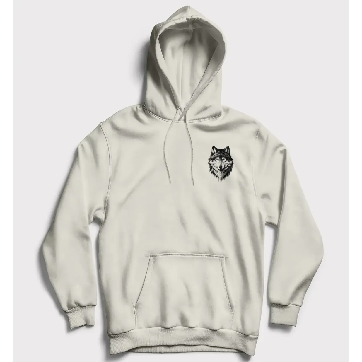 Red Moon Guardian - Sudadera de Lobo, Diseño Tradicional Japonés 2