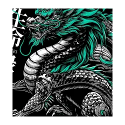 Midori Dragon - Mystisches grünes Drachen-Sweatshirt