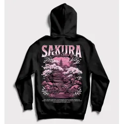 Santuário de Sakura – moletom em flor de cerejeira